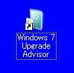 Windows 7 Upgrade Advisor のデスクトップアイコン